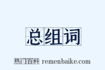 总组词是什么意思的图片